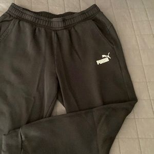 Men’s Black Puma Joggers